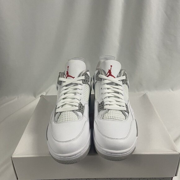 Nike Air Jordan 4 IV 4s Retro OG White Oreo Grey - Picture 5 of 5